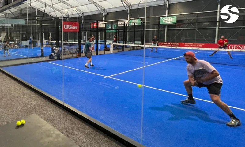 Application club de padel — réservation mobile des terrains