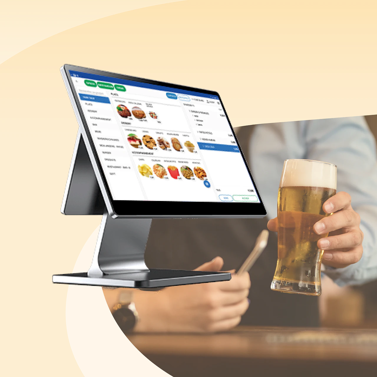 Matériel professionnel GS Cash — terminal, TPE, imprimante, tiroir