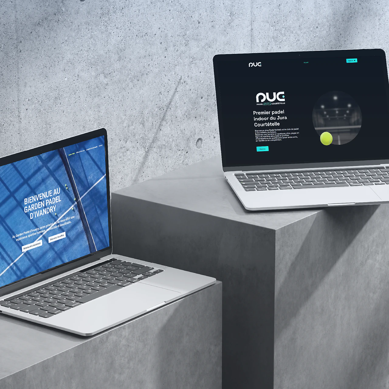 Site web GS Vision — design professionnel pour club de sport