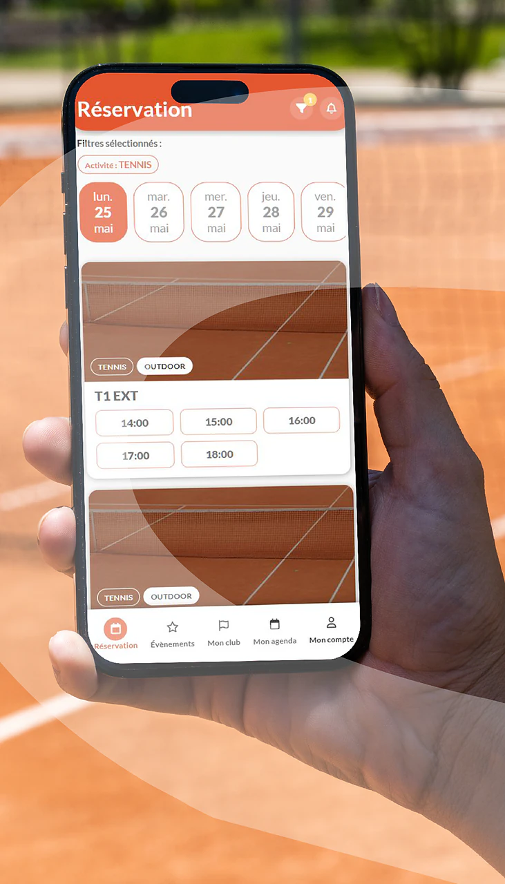 Logiciel club de tennis Gestion Sports